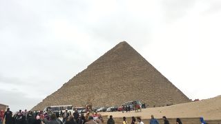 圧巻のピラミッド
