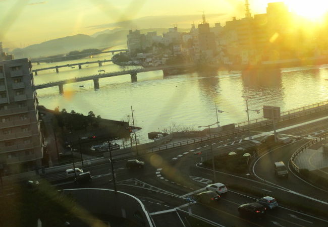 眺めが最高です