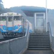 高知県内に飛び地的にある最東端駅の風情が素晴らしい！