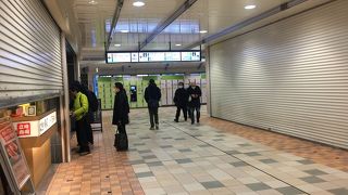 早朝に駅蕎麦！