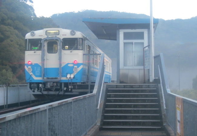 高知県内に飛び地的にある最東端駅の風情が素晴らしい！