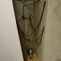 何故か鉄で出来た蜘蛛のオブジェ