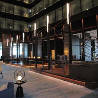 ホテルロビーからのsky Dining天空の様子