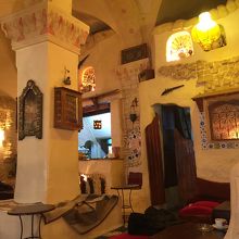 メディナにあるカフェ