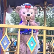 上海ディズニーランドのパレード