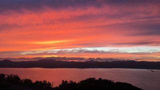 実は夕陽もキレイです