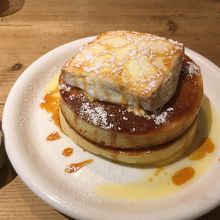 焼きマシュマロパンケーキ
