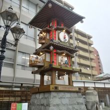 夕方5時のカラクリ時計