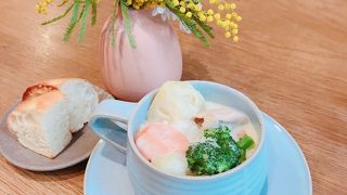 感度の高いカフェ