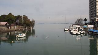 大津港からの眺め