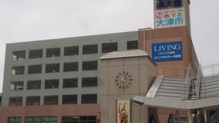 浜大津駅から続いている