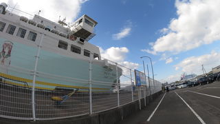 徳島と和歌山を２時間で結ぶ鉄道連絡フェリー