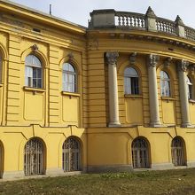 かわいい黄色い建物