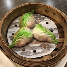 蒸し餃子のよう