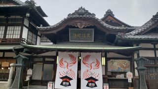 外観の見学にとどめました