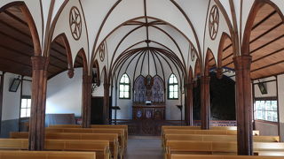 中に入るとびっくり