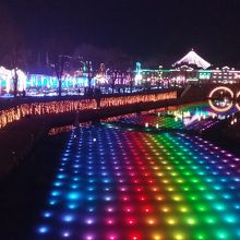 運河のイルミネーション