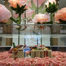 花のディスプレイ