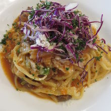 本日のもっちり生パスタ