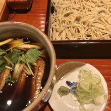 〆のお蕎麦は言うことなし。