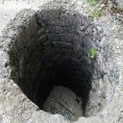 初めて崖下の井戸まで行ってみた