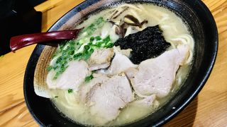 豚骨スープは美味しいけど麺が柔過ぎてダメだわ～