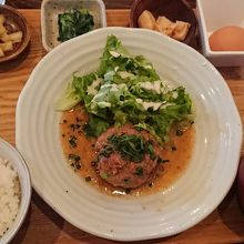 和風ハンバーグみぞれ仕立