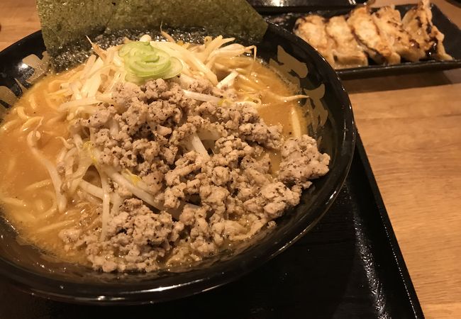 コクのある味噌ラーメン