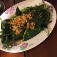 黒狗兄倶楽部  　　 青菜料理