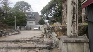 現在は、標柱のみが寂しげに残されていますが…。