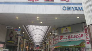 高知のアーケード散策において、一番賑やかなエリアです