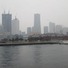 ウッドデッキからの風景