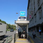 皇居に近い、JR有楽町駅とつなぎがいい