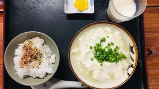 畑のど真ん中にある朝食の名店！