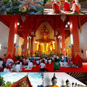 パヤオの数少ない観光地：Wat Si Khom Kham
