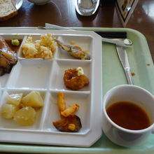 センスない盛り付けですみません