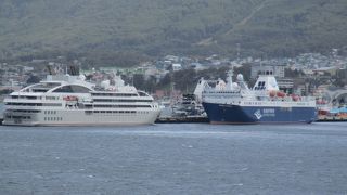 チャールズ・ダーウィンが１８３１年から１８３６年にかけて行ったビーグル号による地球一周航海の際の経路であり、ビーグル水道の名前は同船に由来するそうです。