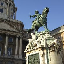 オイゲン公の銅像