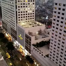 外の景色は最高