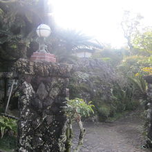 山田邸入口の様子