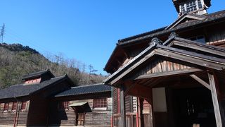 馴染みのない所で子供は興味津々