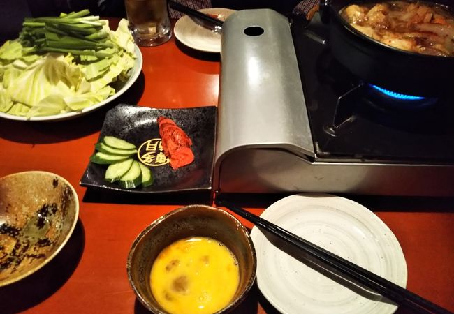 もつすきを食べに…。