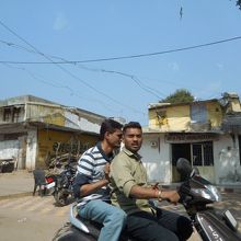 フォート内の村の風景