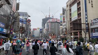 東京マラソンのコースでもあります！