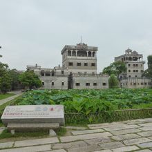 塘口鎮 自力村および望楼