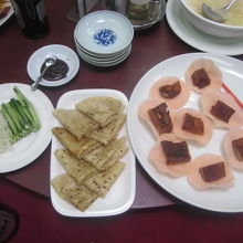 コース料理の一例３