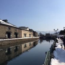 小樽ほ代表する倉庫群。