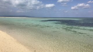 竹富島随一のビーチ