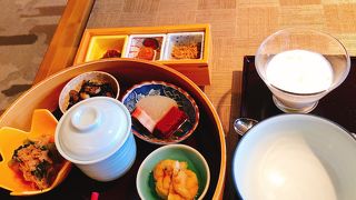 景色も素敵な三重ならではの朝食