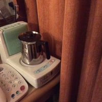 湯沸かしポットもあります。